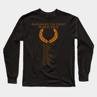 Alexander The Great World Tour Long Sleeve T-Shirt